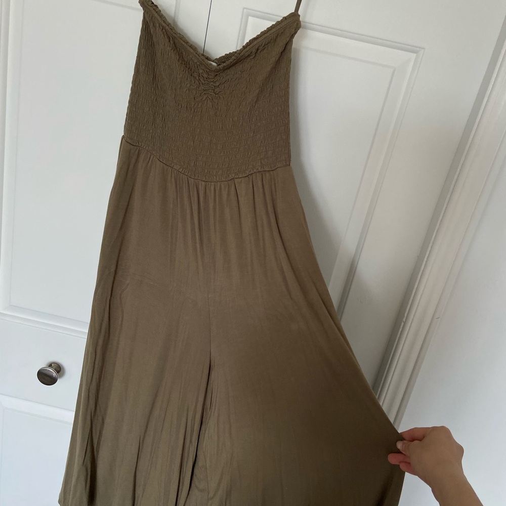Aerie Smocked Jumpsuit S - Picture 3 of 6